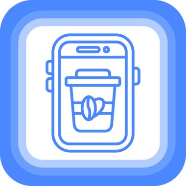 Gıda simgesinin vektör illüstrasyonu