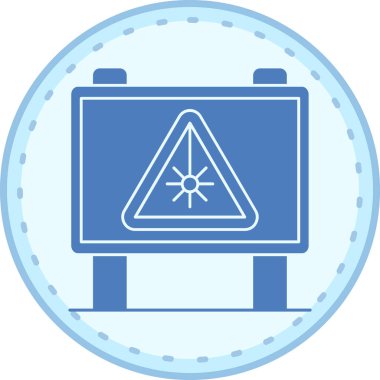 yol işareti vektör çizimi