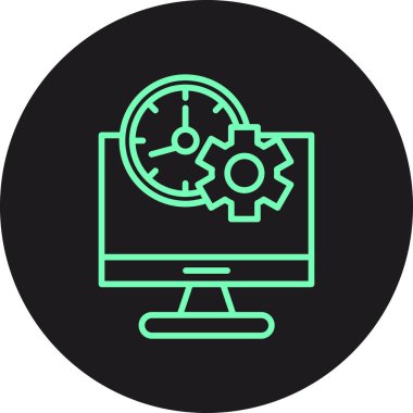 Vektör ayarı Simge illüstrasyonu