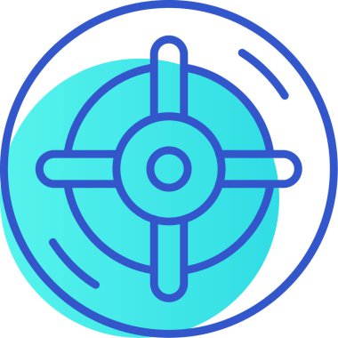 Hedef. Web simgesi basit tasarım