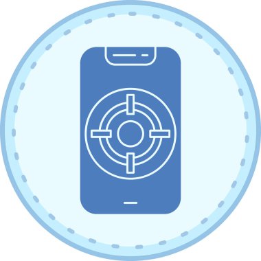 telefon web simgesi basit tasarım