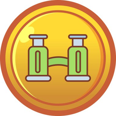 Bir şişe simgesinin vektör illüstrasyonu