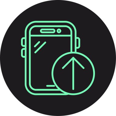 Vektör saati Ico, vektör illüstrasyonu