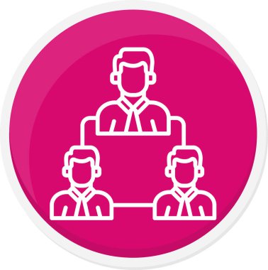 İnsan simgesinin vektör illüstrasyonu