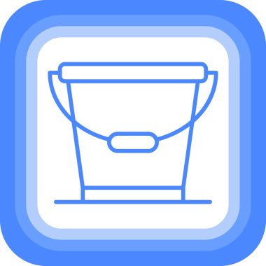 Bir su kabının vektör çizimi