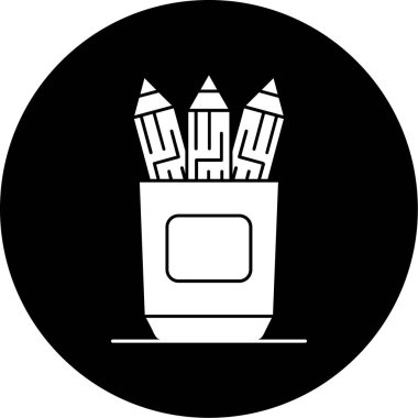 Eğitim ve okul simgesinin vektör illüstrasyonu