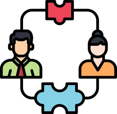 ağ bağlantısı insanlar simgesi