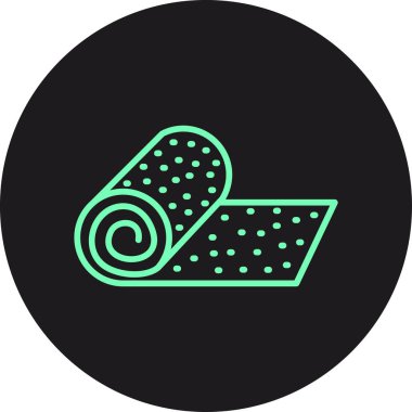 Bir web simgesinin vektör illüstrasyonu