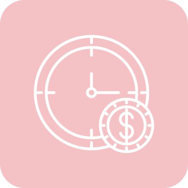 Modern saatin vektör çizimi