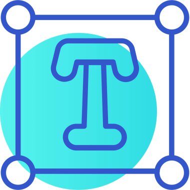 Mavi arkaplanın vektör illüstrasyonu