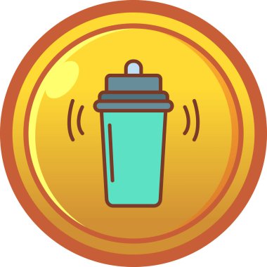 kahve fincanı ikonu vektör illüstrasyonu