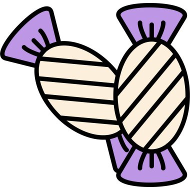 Paskalya yumurtası ikonu. yumurta vektör çizimi simgesi rengi düz izole