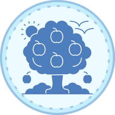 Bulut. Web simgesi basit illüstrasyon