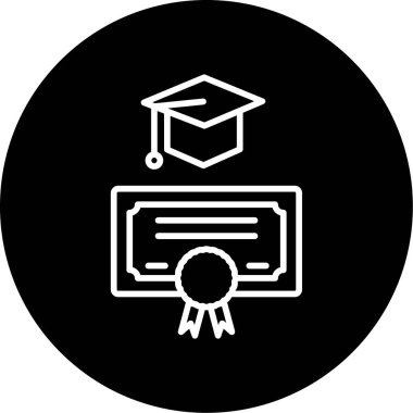 Kişisel ve ticari kullanım için vektör eğitim simgesi.