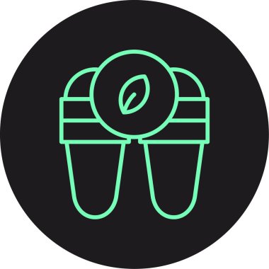 Bir pasta simgesinin vektör illüstrasyonu