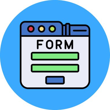 belge dosya simgesi, vektör tasarımı