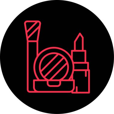 Bir bina simgesinin vektör illüstrasyonu