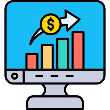 grafik grafikli bilgisayar monitörü