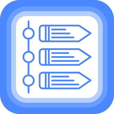 yön ikonu vektör illüstrasyonu