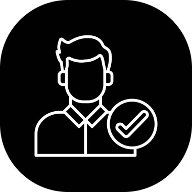 vektör kullanıcı simgesi illüstrasyonu