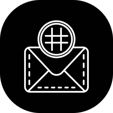 Web, uygulamalar ve modern hisse senedi sembolleri için seo ve pazarlama simgesinin vektör çizimi.