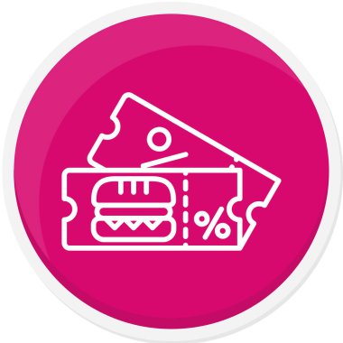 Modern simgenin vektör illüstrasyonu