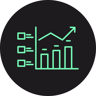 vektör pasta çizelgesi simgesi