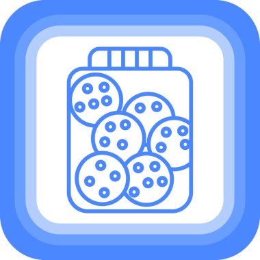 hap ikonu vektör illüstrasyonu