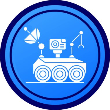 robot ikon vektör illüstrasyonu