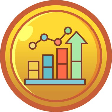 Grafik. Web simgesi basit illüstrasyon