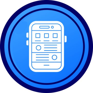 vektör telefon simgesi çizimi