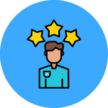 avatar. Web simgesi basit tasarım