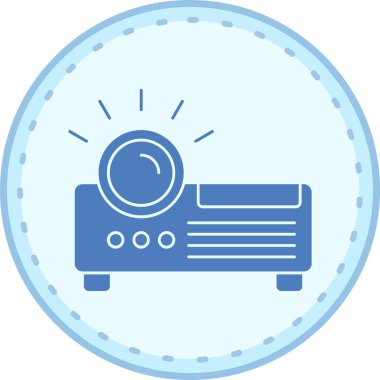 Klima Ağı simgesi basit bir illüstrasyon