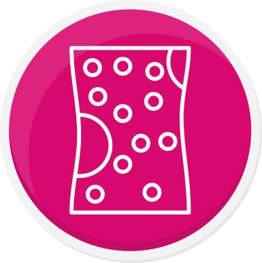 Modern b 'nin vektör illüstrasyonunda müziğin eksik simgesi