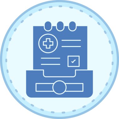 tıbbi ve bakım, vektör basit simge tasarımı