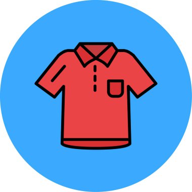 Gömlekli bir adamın vektör çizimi