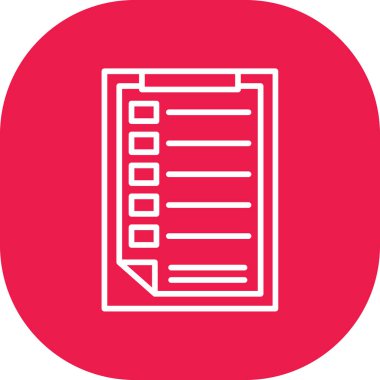 Dosya simgesinin vektör illüstrasyonu