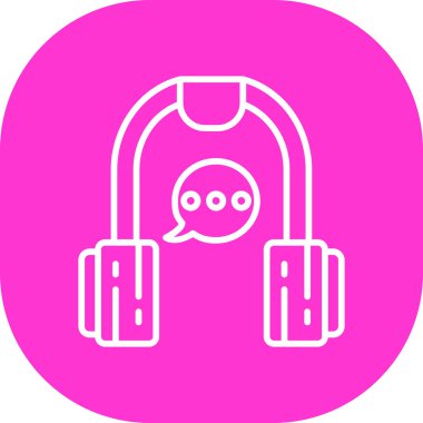 Modern bir eksiklik simgesinin vektör illüstrasyonu