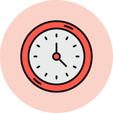 Alarm saat vektör simgesi