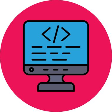 seo modern simgesinin vektör illüstrasyonu