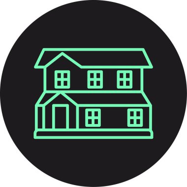 Yapı simgesinin vektör illüstrasyonu