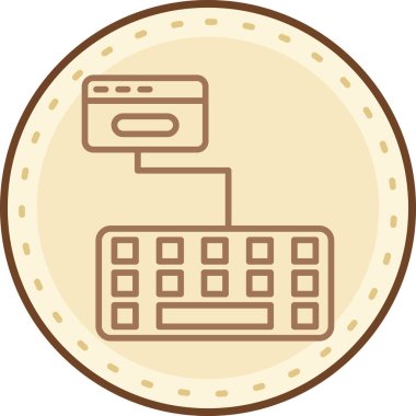 para simgesi, vektör illüstrasyonu