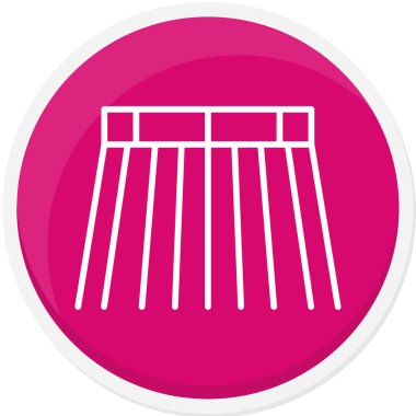 Modern bir simgenin vektör illüstrasyonu