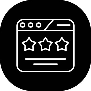 Bir vektör simgesinin illüstrasyonu.