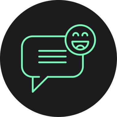 konuşma kabarcığı vektör çizimi