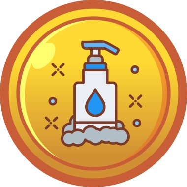 Su musluğu. Web simgesi