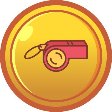 Para izole edilmiş simge ile para