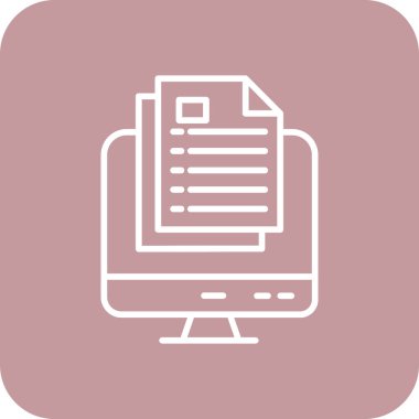 dosya simgesi, vektör illüstrasyonu basit tasarım