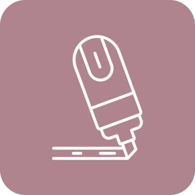 Güzellik ve moda simgelerinin vektör çizimi