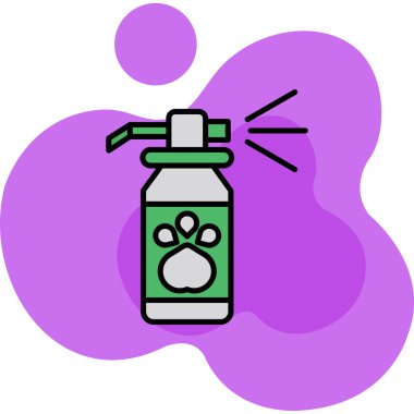 köpek simgesi vektör illüstrasyonu